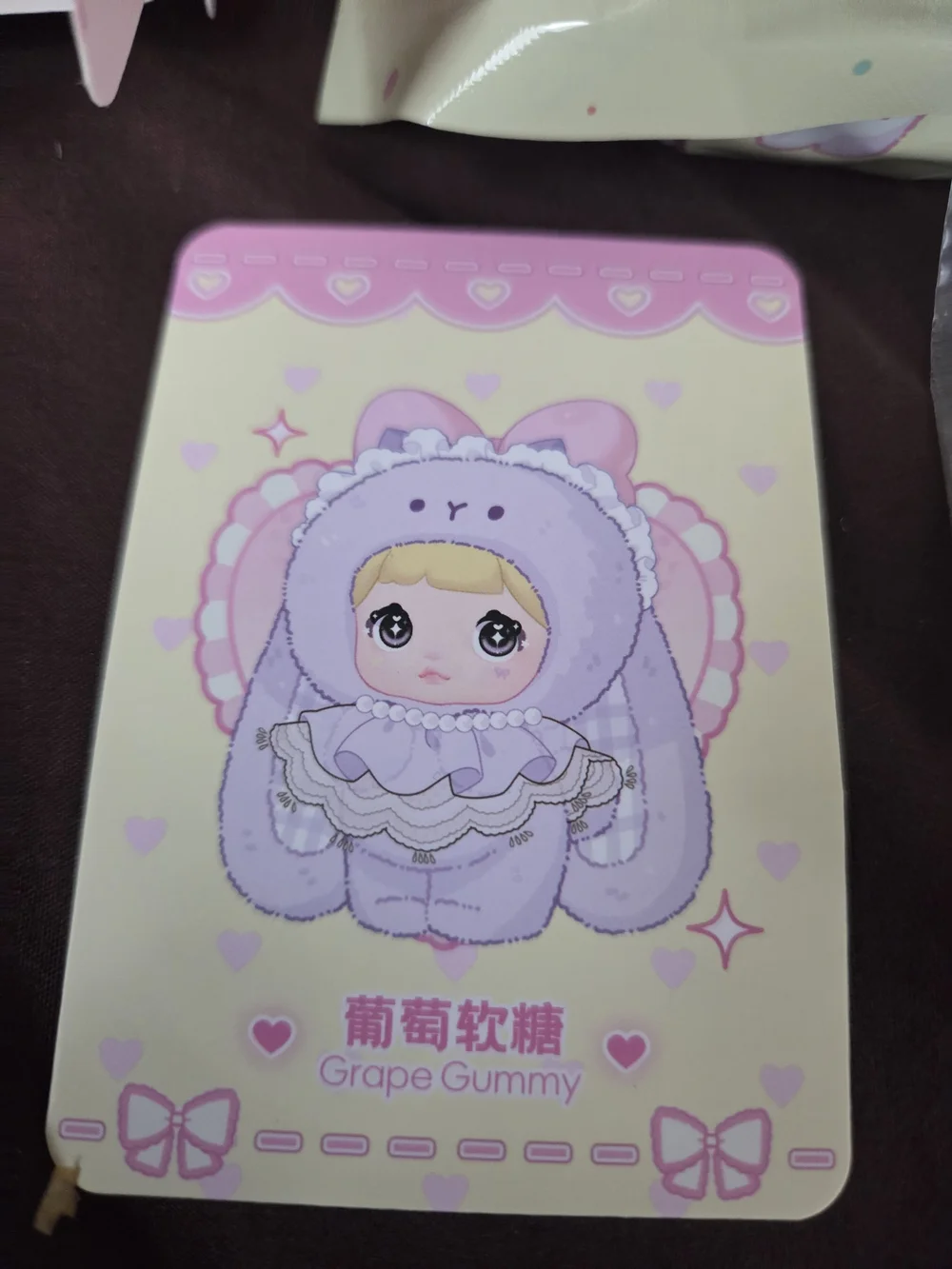 Nommi Baby Sweetheart Bunny: Confirmed Grape Gummy
